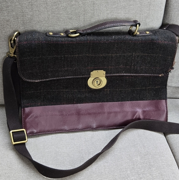 Fossil Handbags - Fossil Wool Messenger Bag